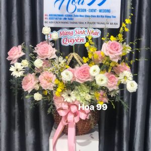 Giỏ Hoa Sinh Nhật cho Nữ
